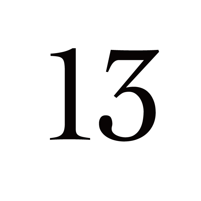 13