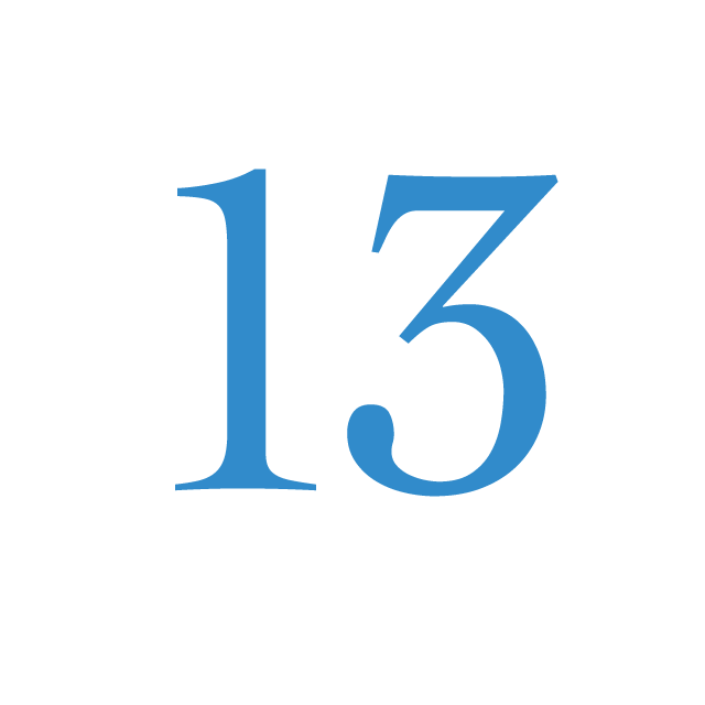13