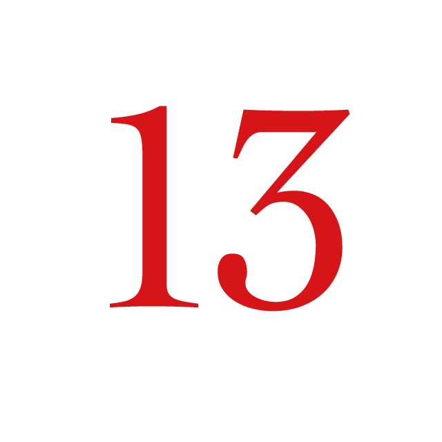 13