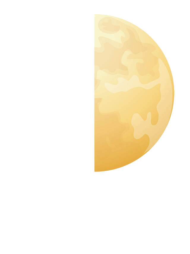 上弦　九夜月
